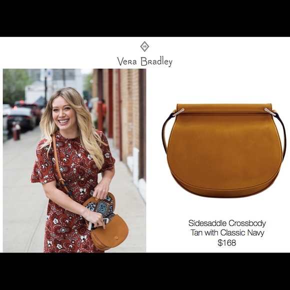 Vera Bradley Handbags - NWOT Vera Bradley Side Saddle Crossbody Bag